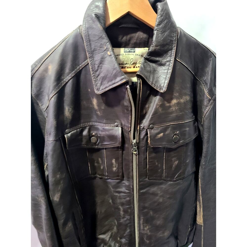 American Rag CIE Genuine Leather Jacket – Men’s XL – B